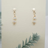 Pink Freshwater Pearl Earrings