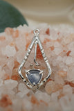 Blue Montana Sapphire Necklace