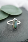 Green and Black Opal Ring- Oopsie