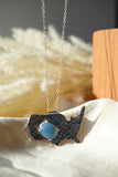 Hammered USA Necklace