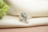 Teal Montana Sapphire Ring