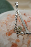 Green Yellow Montana Sapphire Necklace