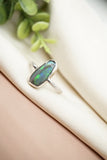 Green and Black Opal Ring- Oopsie