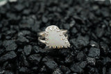 Stunning Mintabie Australian Opal Ring