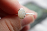 Mintabie Australia Opal Ring