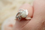 Fiery Australian Opal Ring- oopsie