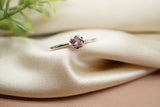 Pink Montana Sapphire Ring