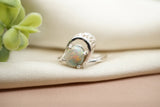 Fire Australian Opal Ring