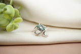 Teal Montana Sapphire Ring