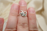 Teal Montana Sapphire Ring