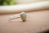Fiery Australian Opal Ring