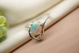 Fire Australian Opal Ring
