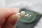 Fiery Australian Opal Ring
