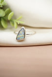 Dark Australian Opal Ring