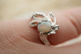 Fiery Australian Opal Ring- oopsie