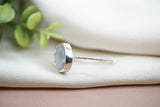 Dark Australian Opal Ring