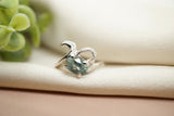 Teal Montana Sapphire Ring