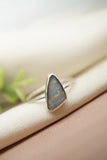 Dark Australian Opal Ring