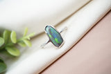 Green and Black Opal Ring- Oopsie