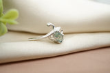 Teal Montana Sapphire Ring