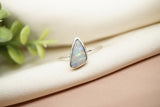 Dark Australian Opal Ring