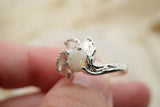 Fiery Australian Opal Ring- oopsie