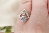 To The Point Blue Montana Sapphire Ring