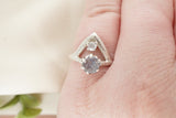 To The Point Blue Montana Sapphire Ring