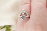 To The Point Blue Montana Sapphire Ring