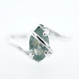 Teal Montana Sapphire Ring