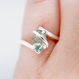 Teal Montana Sapphire Ring