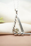 Green Yellow Montana Sapphire Necklace
