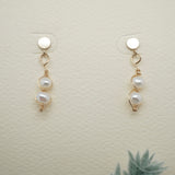Pink Freshwater Pearl Earrings