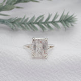 Exquisite Rutilated Quartz Ring