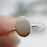 Stunning Mintabie Australian Opal Ring