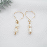 Dangle Freshwater Pearl Earrings