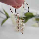 Dangle Freshwater Pearl Earrings