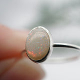Stunning Mintabie Australian Opal Ring