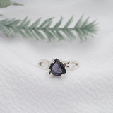 Blue-Purple Iolite Ring