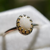 Mintabie Australian Opal Ring