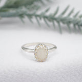 Mintabie Australian Opal Ring