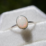 Stunning Mintabie Australian Opal Ring