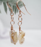 Dangle Freshwater Pearl Earrings