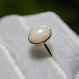 Stunning Mintabie Australian Opal Ring