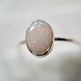 Stunning Mintabie Australian Opal Ring