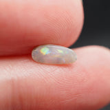 Dark Australian Opal, Blue Red and Green, .50ct