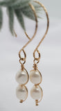 Dangle Freshwater Pearl Earrings
