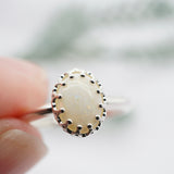 Mintabie Australian Opal Ring
