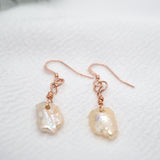Dangle Freshwater Pearl Earrings