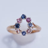 Rose Gold Yogo Montana Sapphire Ring